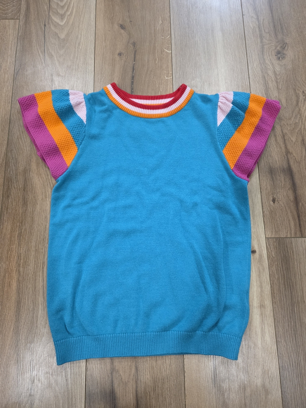 Short-Sleeve Knit Top